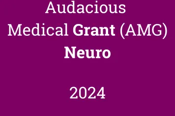 The Audacious Medical Grant (AMG) – Neuro 2024 call is open