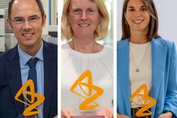 Congratulations to Johann Morelle, Els Clays and Charlotte Beaudart, winners of the Scientific Awards AstraZeneca Foundation
