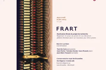 "Repenser le corps du piano et sa vibration"