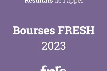 Résultats de l'appel FRESH 