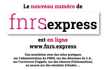 FNRS.express du mois de mai