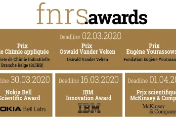 FNRS.awards | Reminder 02.03.2020