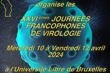 Les 26e Journées francophones de virologie seront organisées à l'ULB en 2024