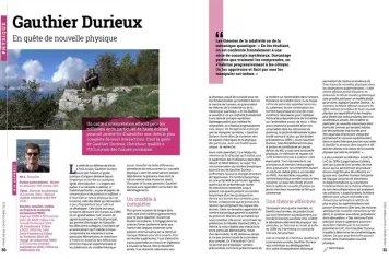 Félicitations à Gauthier Durieux, nouveau Chercheur qualifié FNRS de l'UCLouvain – Université catholique de Louvain