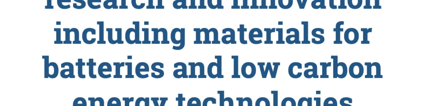 M-ERA.NET Call 2023 “Transnational RTD projects addressing materials research and innovation including materials for batteries and low carbon energy technologies”