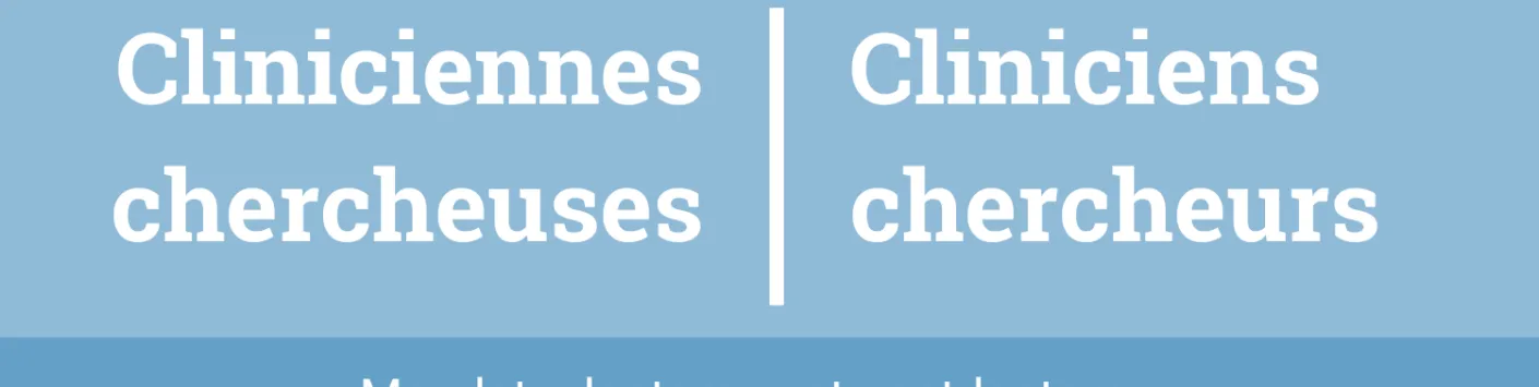 Cliniciennes chercheuses et cliniciens chercheurs - Résultats de l'appel Bourses et Mandats 2024