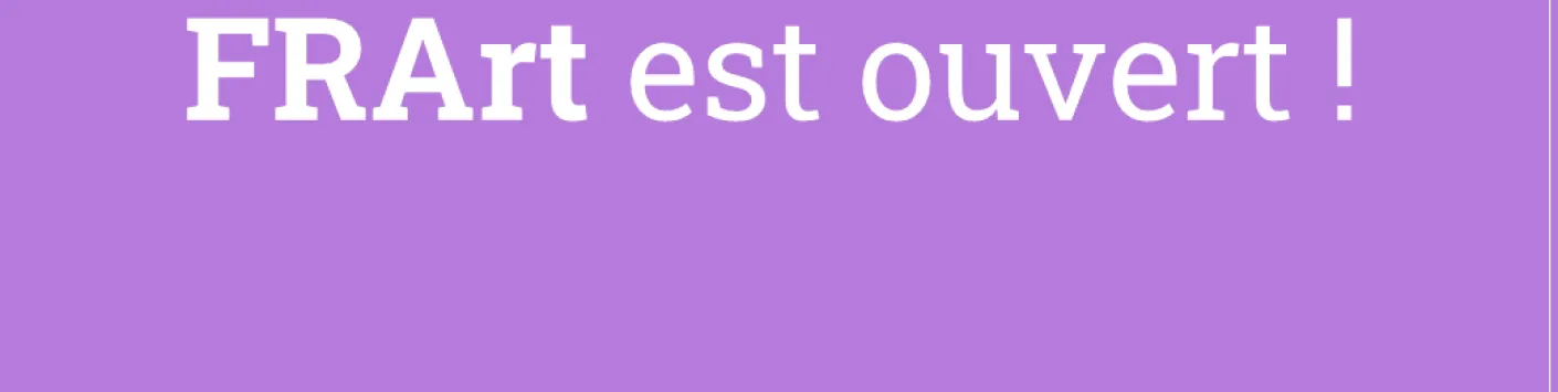 Appel FRArt 2024