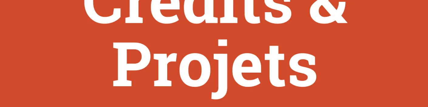 Ouverture de l'appel Crédits et Projets