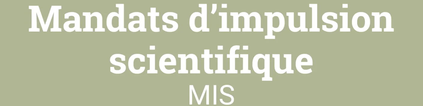 Résultats de l'appel Crédits et Projets 2024 : instrument Mandats d’Impulsion Scientifique