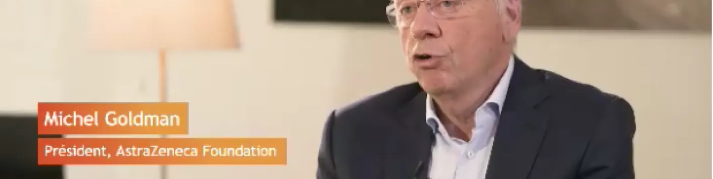 Émission Z-Science : Fondation AstraZeneca : Michel Goldman et Liesbet Geris