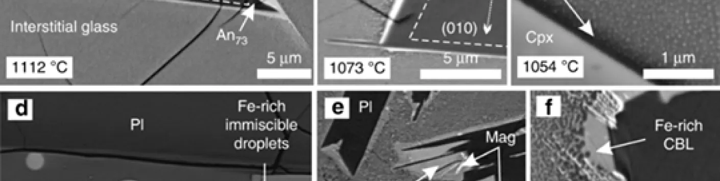De l'immiscibilité dans les basaltes : quand les roches se rejettent comme l'huile et l'eau...