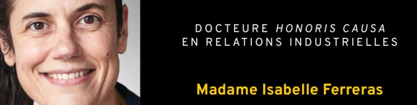 Isabelle Ferreras, nouvelle docteure honoris causa de l'Université Laval