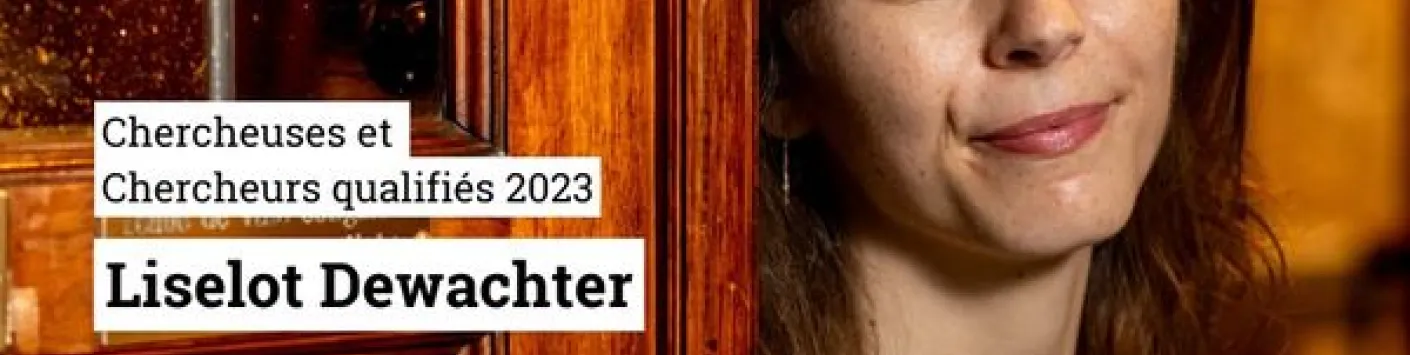 Félicitations à Liselot Dewachter, nouvelle Chercheuse qualifiée FNRS UCLouvain – Université catholique de Louvain