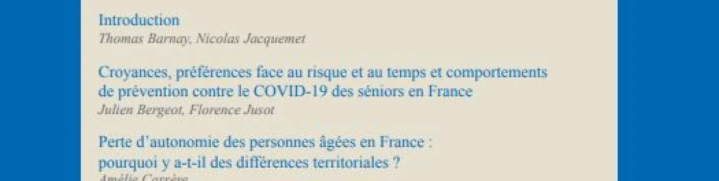 Inégalité des chances en santé chez les séniors : quelles différences selon le genre ?